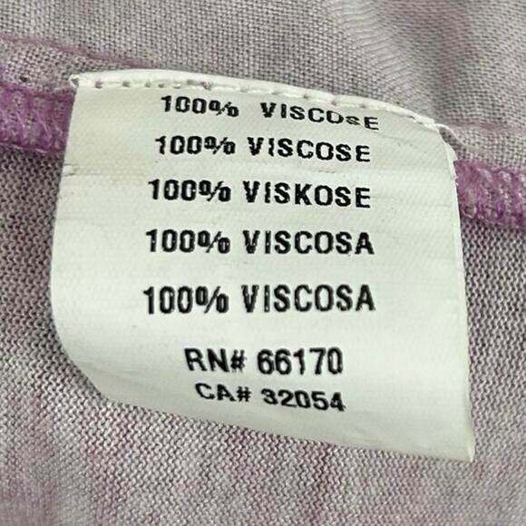 EUC Blank London Anthro Women Stephanie Half Sleeve Top Boho Purple Size Small - Picture 8 of 10